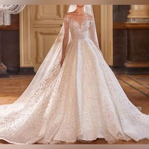NEW $1800 Regina Regal White Wedding Gown